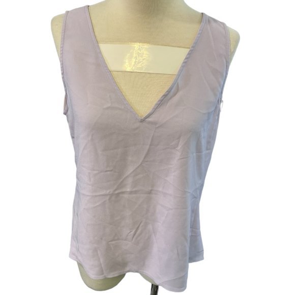 NWOT NORDSTROM V-Neck Tank‎ Top in Purple Petal (S) - Picture 8 of 8